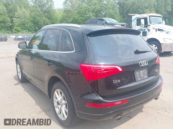 2012 Audi Q5 Premium Plus with VIN WA1LFAFPXCA138885, listed as a IAAI auction lot 42477866 with 180,259 mi miles and . Bid and sale history available at DreamBid. Image 3.
