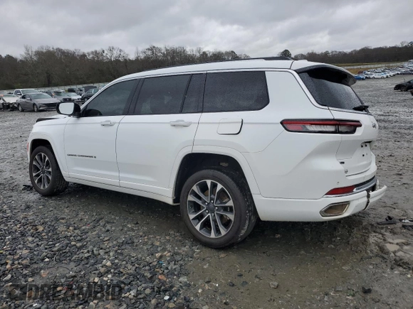 2021 Jeep Grand Cherokee Overland with VIN 1C4RJJDG5M8195683, listed as a Copart auction lot 48133075 with Not provided miles and Salvage title. Bid and sale history available at DreamBid. Image 2.