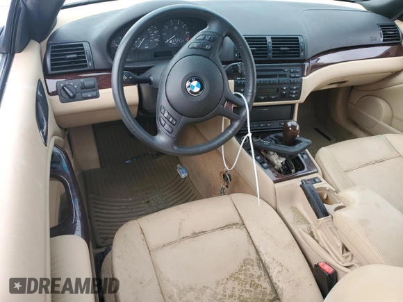 2005 BMW 3 Series 325Ci with VIN WBABW334X5PL37410, listed as a Copart auction lot 74379214 with 8,807 mi miles and Salvage Title. Bid and sale history available at carsss.com. Image 8.