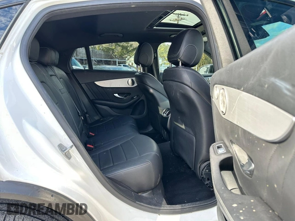 2021 Mercedes-Benz GLC with VIN W1N0J8EB0MF941241, listed as a Copart auction lot 89323765 with 59,133 mi miles and Clean Title. Bid and sale history available at carsss.com. Image 9.