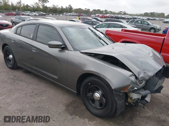 2012 Dodge Charger Police with VIN 2C3CDXAT9CH248013, listed as a IAAI auction lot 41728966 with 158,933 mi miles. Bid and sale history available at carsss.com. Image 1.