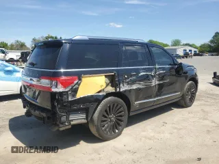 2018 Lincoln Navigator Reserve with VIN 5LMJJ2LTXJEL10513, listed as a Copart auction lot 56628105 with 64,799 mi miles and Salvage title. Bid and sale history available at DreamBid. Image 3.