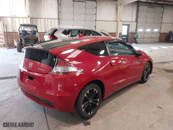 2014 Honda CR-Z EX with VIN JHMZF1D63ES000790, listed as a IAAI auction lot 41632934 with 121,871 mi miles. Bid and sale history available at carsss.com. Image 4.