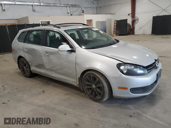 2014 Volkswagen Jetta TDI with VIN 3VWML7AJ5EM610664, listed as a Copart auction lot 60241915 with 126,602 mi miles and Salvage title. Bid and sale history available at DreamBid. Image 4.