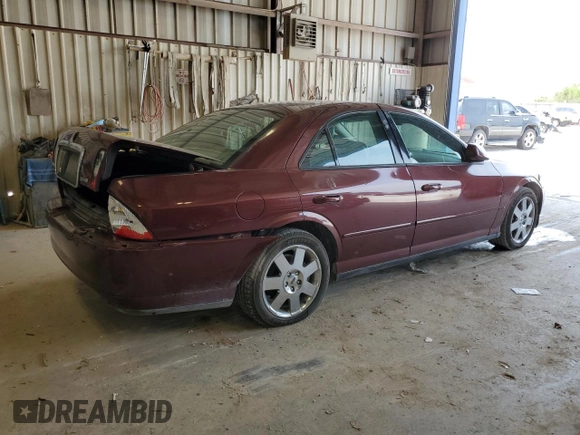 2004 Lincoln LS w/Base Pkg with VIN 1LNHM87A54Y608197, listed as a Copart auction lot 54514605 with 213,352 mi miles and Salvage Title. Bid and sale history available at carsss.com. Image 3.