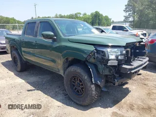 2022 Nissan Frontier SV with VIN 1N6ED1EK2NN617109, listed as a IAAI auction lot 42165508 with 44,504 mi miles and . Bid and sale history available at DreamBid. Image 1.