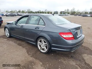 2011 Mercedes-Benz C-Class C 300 Sport with VIN WDDGF5EBXBR164655, listed as a IAAI auction lot 41904858 with 149,854 mi miles. Bid and sale history available at carsss.com. Image 3.