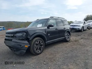 2021 Ford Bronco Sport Outer Banks z VIN 3FMCR9C65MRA88763, wystawiony jako IAAI lot #42113358 z przebiegiem 17 495 mil mil oraz . Historia ofert i sprzedaży dostępna na DreamBid. Obrazek 17.
