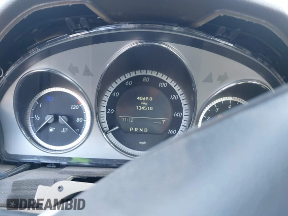 2011 Mercedes-Benz C-Class C 300 Sport with VIN WDDGF5EB9BR175906, listed as a IAAI auction lot 41719090 with 134,510 mi miles. Bid and sale history available at carsss.com. Image 7.