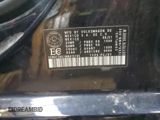 2021 Volkswagen Jetta GLI S с VIN 3VW6T7BU1MM075705, выставлен на аукционе Copart как лот 58194975 с пробегом 82 459 миль миль и Чистый • Clean title. История ставок и продаж доступна на DreamBid. Изображение 12.