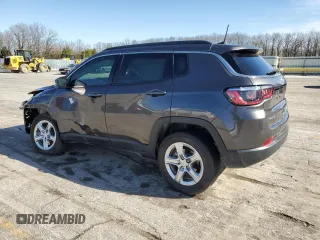 2023 Jeep Compass Latitude with VIN 3C4NJDBN2PT560876, listed as a Copart auction lot 48769915 with 52,770 mi miles and Salvage Title. Bid and sale history available at DreamBid. Image 2.