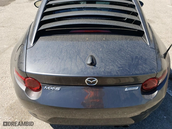 2017 Mazda MX-5 Miata RF Grand Touring with VIN JM1NDAM7XH0104997, listed as a Copart auction lot 70150734 with 43,489 mi miles and Salvage Title. Bid and sale history available at carsss.com. Image 10.