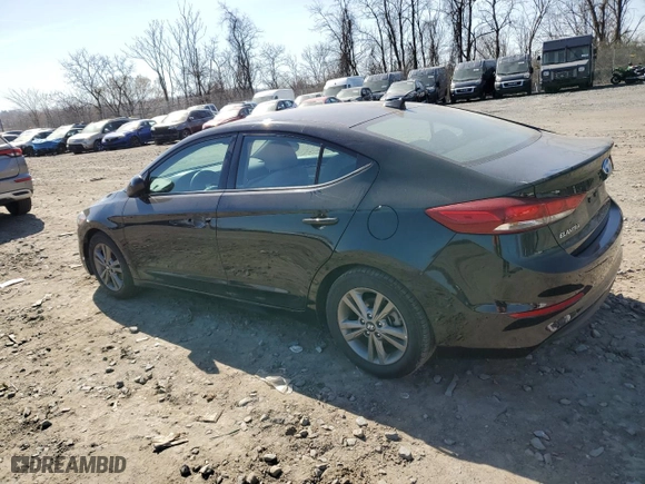2018 Hyundai Elantra SEL with VIN 5NPD84LF3JH332133, listed as a Copart auction lot 49634355 with 16,012 mi miles and Salvage Title. Bid and sale history available at carsss.com. Image 2.