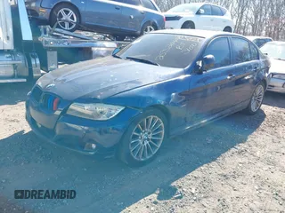 2011 BMW 3 Series 328i xDrive with VIN WBAPK5G59BNN28694, listed as a IAAI auction lot 41766157 with 999,999 mi miles. Bid and sale history available at carsss.com. Image 2.