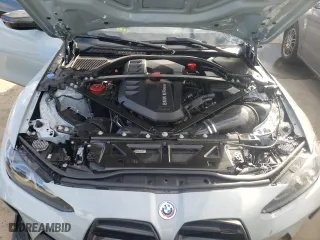 2022 BMW M3 Competition xDrive with VIN WBS43AY07NFM10293, listed as a Copart auction lot 71593734 with 0 mi miles and Salvage Title. Bid and sale history available at carsss.com. Image 12.