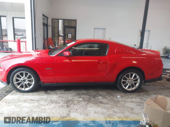 2011 Ford Mustang GT with VIN 1ZVBP8CF9B5161341, listed as a IAAI auction lot 41619383 with 125,163 mi miles. Bid and sale history available at carsss.com. Image 14.