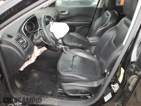 2018 Jeep Compass Limited with VIN 3C4NJDCB5JT104687, listed as a Copart auction lot 54964015 with 85,435 mi miles and Salvage title. Bid and sale history available at DreamBid. Image 7.