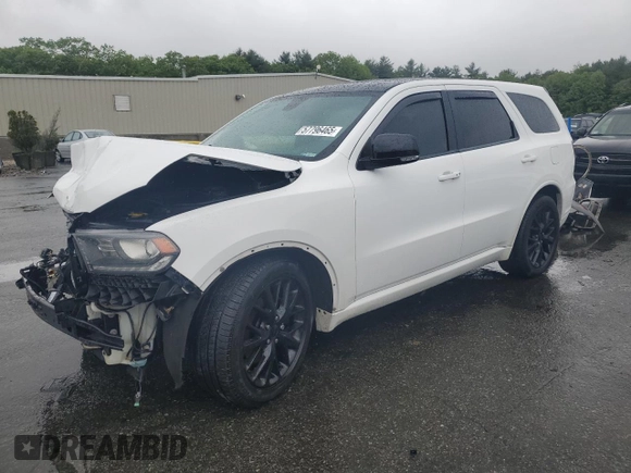 2015 Dodge Durango R/T with VIN 1C4SDJCT5FC782120, listed as a Copart auction lot 57796465 with 205,919 mi miles and Salvage title. Bid and sale history available at DreamBid. Image 1.