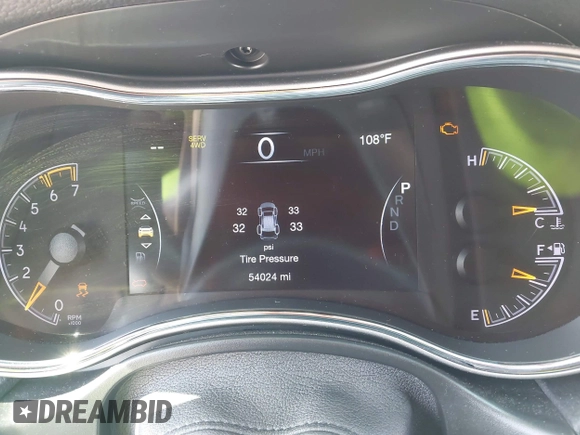 2019 Jeep Grand Cherokee Trailhawk with VIN 1C4RJFLT7KC751143, listed as a IAAI auction lot 42749406 with 54,024 mi miles and . Bid and sale history available at DreamBid. Image 7.