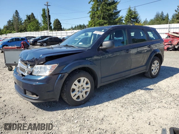 2015 Dodge Journey SE z VIN 3C4PDCAB8FT553477, wystawiony jako Copart lot #58097985 z przebiegiem 145 570 mil mil oraz Szkoda całkowita • Salvage title. Historia ofert i sprzedaży dostępna na DreamBid. Obrazek 1.