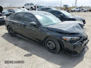 2025 Honda Civic Sport z VIN 2HGFE2F50SH522864, wystawiony jako Copart lot #55648945 z przebiegiem Nie podano mil oraz Szkoda całkowita • Salvage title. Historia ofert i sprzedaży dostępna na DreamBid. Obrazek 4.