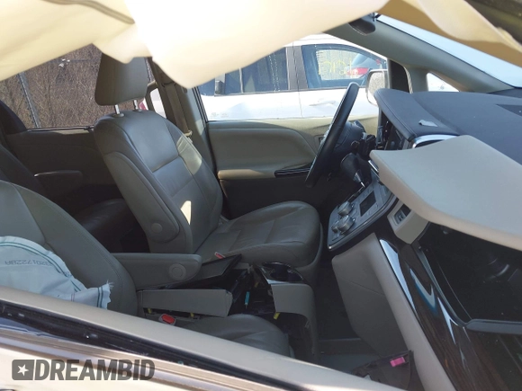 2017 Toyota Sienna with VIN 5TDDZ3DC3HS151274, listed as a IAAI auction lot 41936227 with 159,597 mi miles and . Bid and sale history available at DreamBid. Image 5.