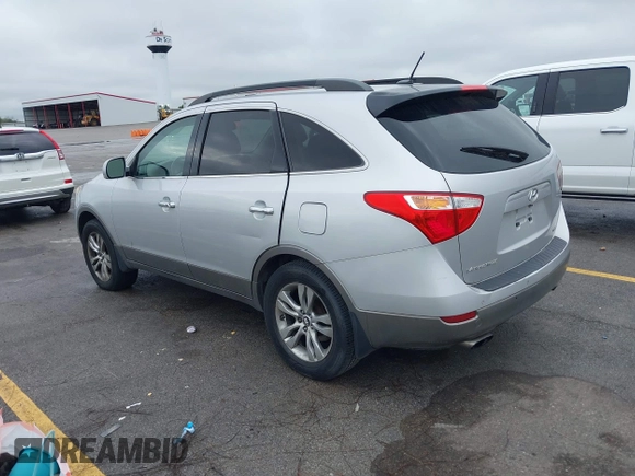 2012 Hyundai Veracruz Limited with VIN KM8NU4CC3CU192174, listed as a IAAI auction lot 42312174 with 201,379 mi miles and . Bid and sale history available at DreamBid. Image 3.