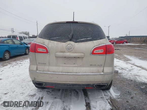 2014 Buick Enclave Premium with VIN 5GAKVCKD0EJ224433, listed as a IAAI auction lot 41566093 with 151,862 mi miles and . Bid and sale history available at DreamBid. Image 16.