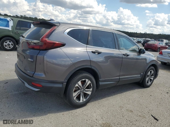 2021 Honda CR-V LX with VIN 2HKRW2H2XMH652673, listed as a Copart auction lot 50322465 with 46,874 mi miles and Salvage Title. Bid and sale history available at carsss.com. Image 3.