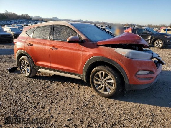 2017 Hyundai Tucson SE Plus with VIN KM8J33A49HU522995, listed as a Copart auction lot 84530714 with 0 mi miles and Salvage Title. Bid and sale history available at carsss.com. Image 4.
