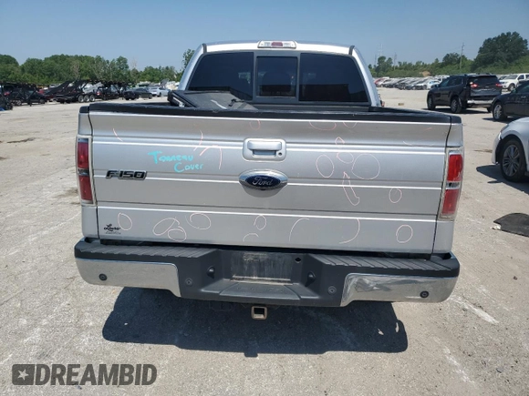 2011 Ford F-150 Lariat with VIN 1FTFW1E65BFC05275, listed as a Copart auction lot 58906624 with 207,488 mi miles and Clean Title. Bid and sale history available at carsss.com. Image 6.