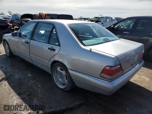 1999 Mercedes-Benz S-Class with VIN WDBGA43G8XA409278, listed as a Copart auction lot 50004695 with 113,570 mi miles and Clean Title. Bid and sale history available at carsss.com. Image 2.