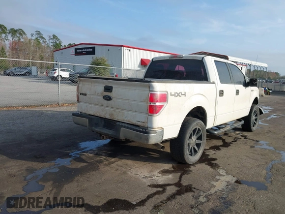 2013 Ford F-150 XL with VIN 1FTFW1EF1DKD13578, listed as a IAAI auction lot 41590263 with 192,230 mi miles and . Bid and sale history available at DreamBid. Image 4.