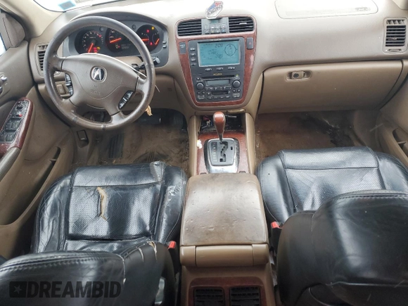2004 Acura MDX with VIN 2HNYD18244H561316, listed as a Copart auction lot 41393815 with 329,658 mi miles and Salvage Title. Bid and sale history available at carsss.com. Image 8.