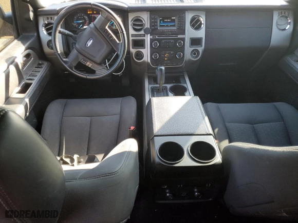 2017 Ford Expedition EL XLT with VIN 1FMJK1HT9HEA55804, listed as a Copart auction lot 87693645 with 92,675 mi miles and Salvage Title. Bid and sale history available at carsss.com. Image 8.