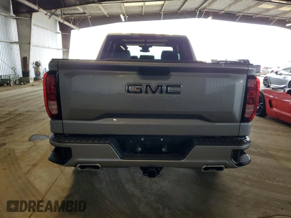 2024 GMC Sierra 1500 with VIN 1GTVUCE8XRZ256004, listed as a Copart auction lot 55616775 with 13,771 mi miles and Salvage Title. Bid and sale history available at DreamBid. Image 6.