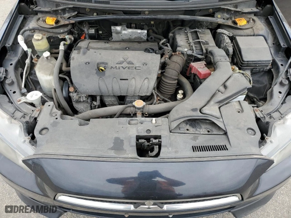 2010 Mitsubishi Lancer GTS with VIN JA32U8FW5AU001242, listed as a Copart auction lot 53711375 with 160,623 mi miles and Salvage Title. Bid and sale history available at carsss.com. Image 11.