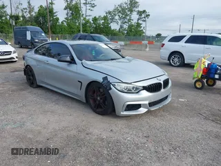 2015 BMW 4 Series 435i with VIN WBA3R1C53FK195523, listed as a IAAI auction lot 42646432 with 104,756 mi miles and . Bid and sale history available at DreamBid. Image 1.