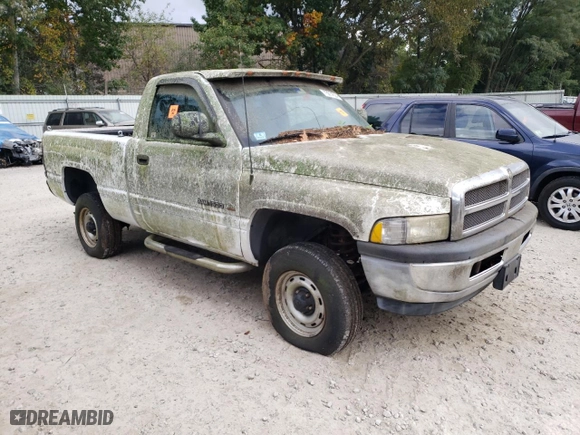1998 Dodge Ram 1500 with VIN 1B7HF16Y7WS591347, listed as a Copart auction lot 73014624 with 0 mi miles and Clean Title. Bid and sale history available at carsss.com. Image 4.