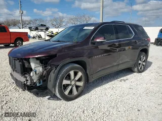 2018 Chevrolet Traverse LT Leather with VIN 1GNERHKW3JJ115593, listed as a Copart auction lot 51070144 with 113,975 mi miles and Salvage Title. Bid and sale history available at carsss.com. Image 1.