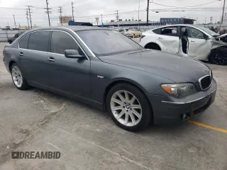 2006 BMW 7 Series 750Li z VIN WBAHN83536DT62073, wystawiony jako Copart lot #55636605 z przebiegiem 146 921 mil mil oraz Czysty tytuł • Clean title. Historia ofert i sprzedaży dostępna na DreamBid. Obrazek 4.