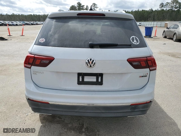 2018 Volkswagen Tiguan SEL with VIN 3VV2B7AX9JM205243, listed as a Copart auction lot 46811425 with 65,506 mi miles and Salvage Title. Bid and sale history available at carsss.com. Image 6.