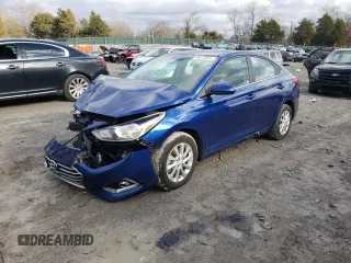 2022 Hyundai Accent SEL with VIN 3KPC24A62NE164737, listed as a Copart auction lot 38278023 with 17,520 mi miles. Bid and sale history available at carsss.com. Image 1.