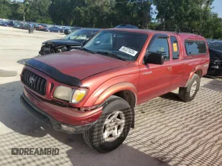 2001 Toyota Tacoma with VIN 5TEWN72N41Z783662, listed as a Copart auction lot 66327625 with 189,316 mi miles and Salvage title. Bid and sale history available at DreamBid. Image 1.