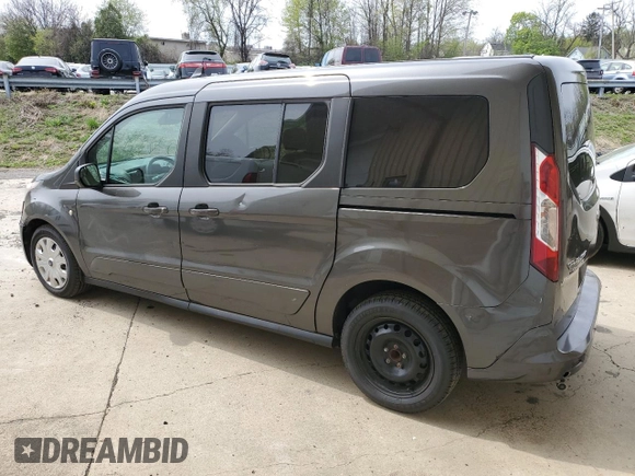 2019 Ford Transit Connect XLT with VIN NM0GE9F23K1390051, listed as a Copart auction lot 53732025 with 90,568 mi miles and Clean title. Bid and sale history available at DreamBid. Image 2.