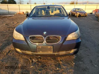 2010 BMW 5 Series 528i with VIN WBANU5C56AC442034, listed as a Copart auction lot 83315124 with 167,348 mi miles and Salvage Title. Bid and sale history available at carsss.com. Image 5.