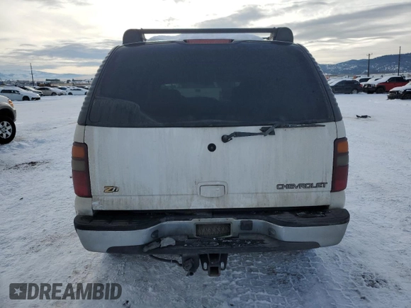 2002 Chevrolet Tahoe Z71 with VIN 1GNEK13Z62R329890, listed as a Copart auction lot 41464625 with 0 mi miles and Clean Title. Bid and sale history available at carsss.com. Image 6.