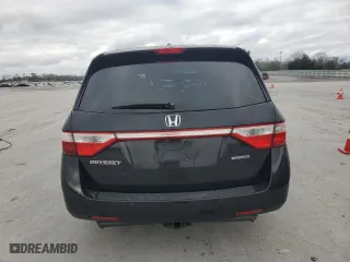 2013 Honda Odyssey Touring with VIN 5FNRL5H91DB020909, listed as a Copart auction lot 51062805 with 198,206 mi miles and Salvage Title. Bid and sale history available at carsss.com. Image 6.