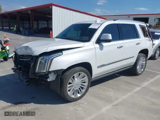 2016 Cadillac Escalade Platinum with VIN 1GYS3DKJ0GR421326, listed as a IAAI auction lot 41895557 with 78,398 mi miles. Bid and sale history available at carsss.com. Image 18.