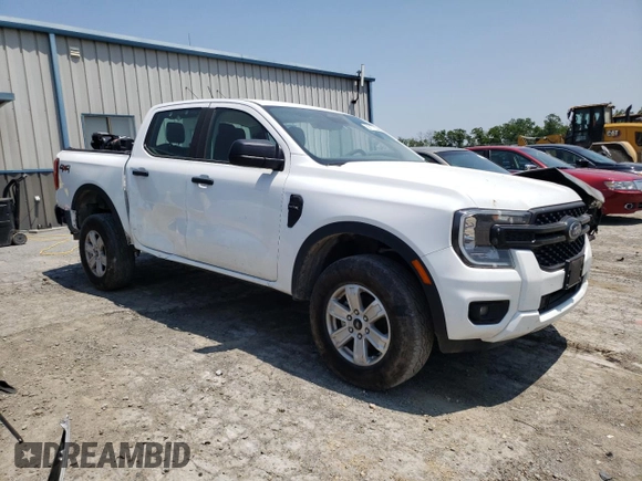 2024 Ford Ranger XL с VIN 1FTER4PH3RLE03190, выставлен на аукционе Copart как лот 58177225 с пробегом 49 146 миль миль и Списание • Salvage title. История ставок и продаж доступна на DreamBid. Изображение 4.